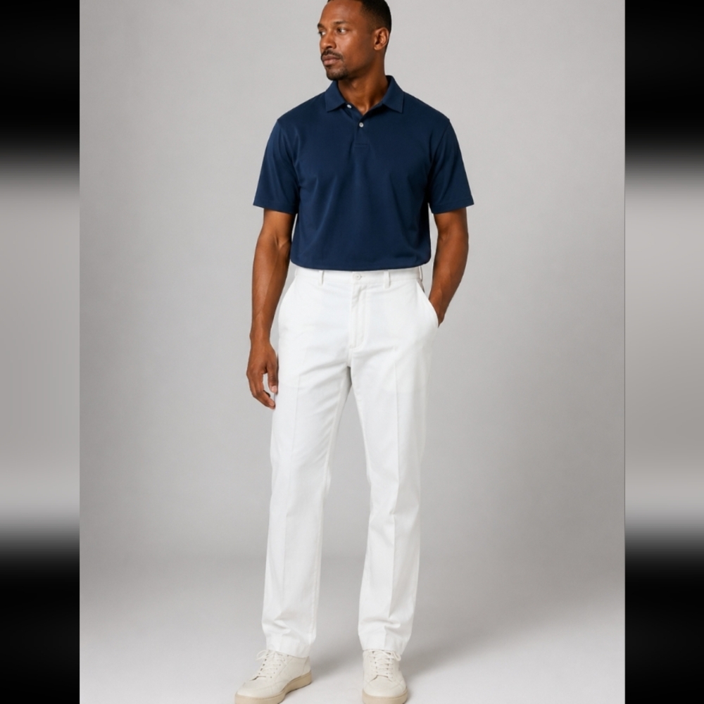 ATTACK LIFE Golf Flat Front Bright White 32x32 new